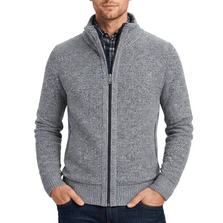 Remy Stickad Helzip Cardigan
