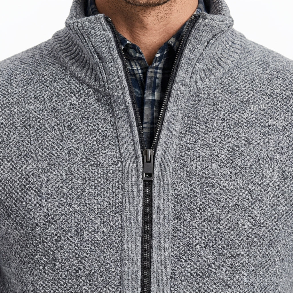 Remy Stickad Helzip Cardigan
