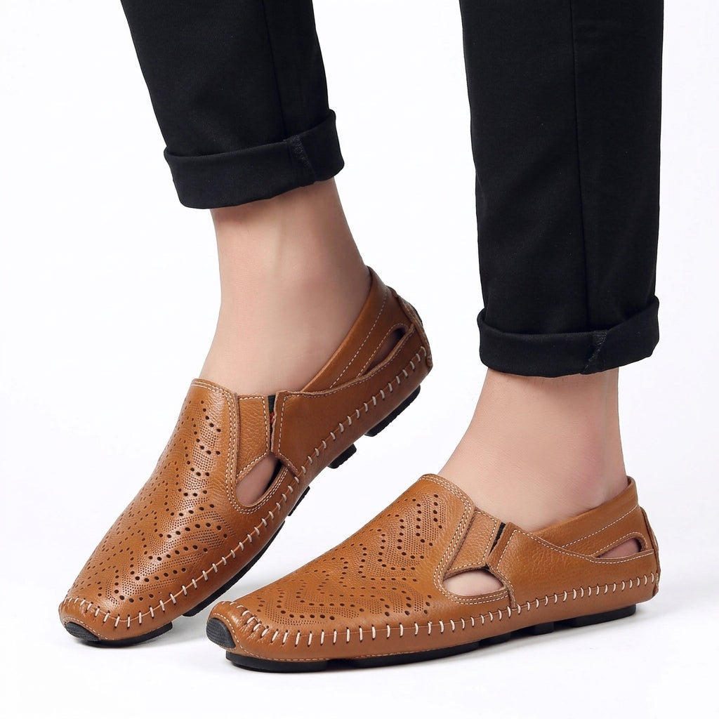 Matteo Läder Sandaler