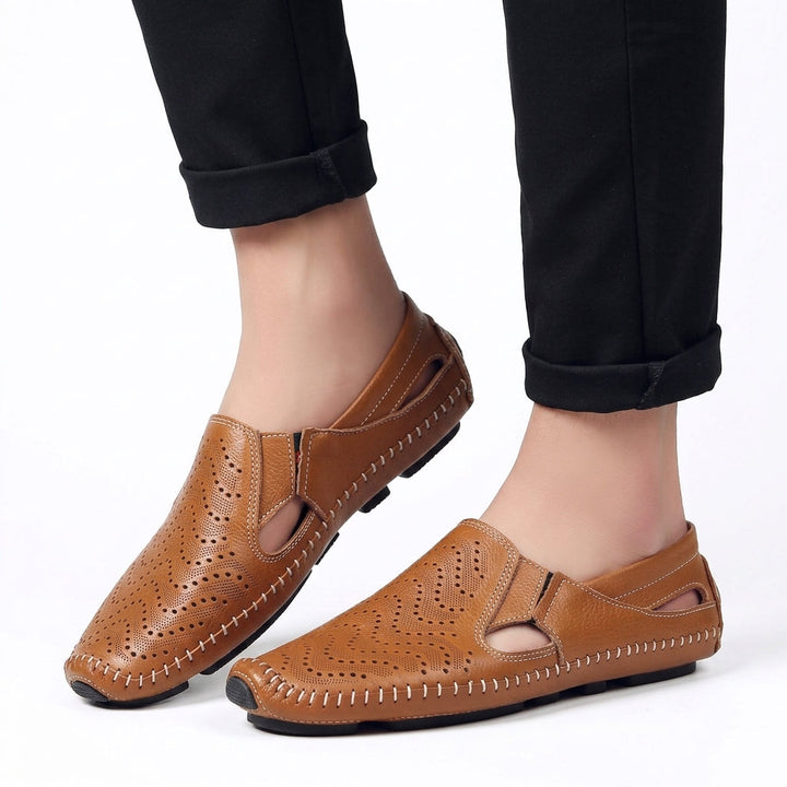 Matteo Läder Sandaler