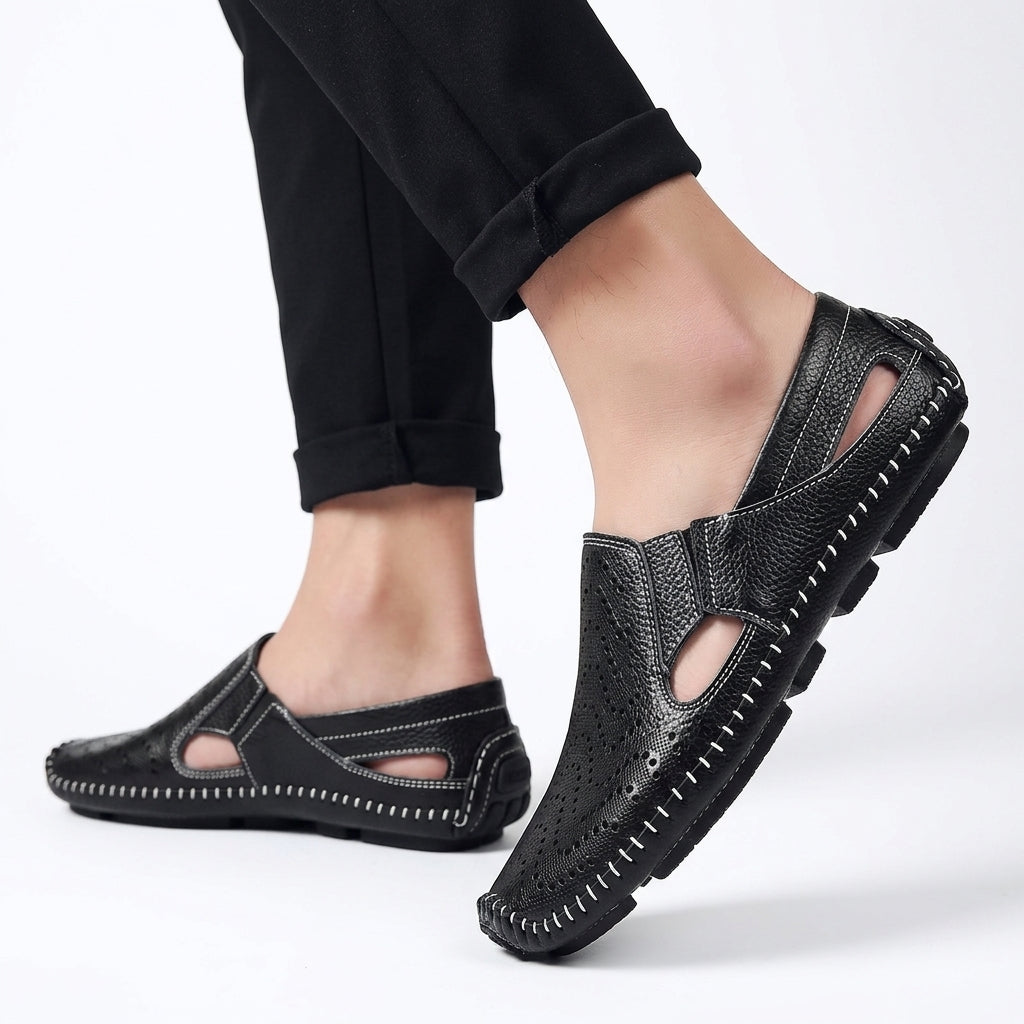 Matteo Läder Sandaler