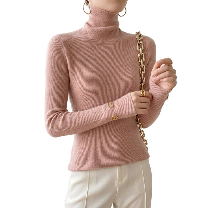 Thea Cashmere Turtleneck