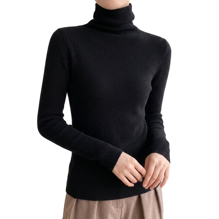 Thea Cashmere Turtleneck