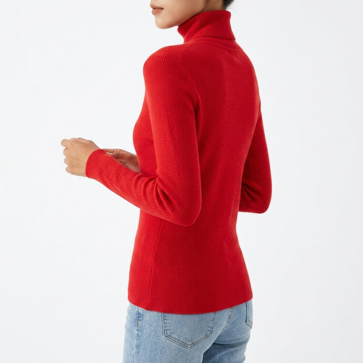 Thea Cashmere Turtleneck