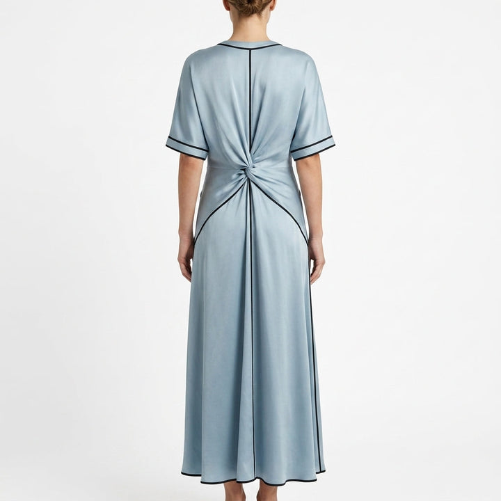 Colette Twist-Front Maxi Klänning