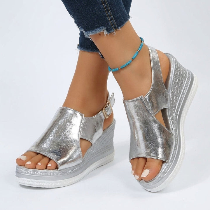 Lily Ortopediska Plattform Wedge Sandaler