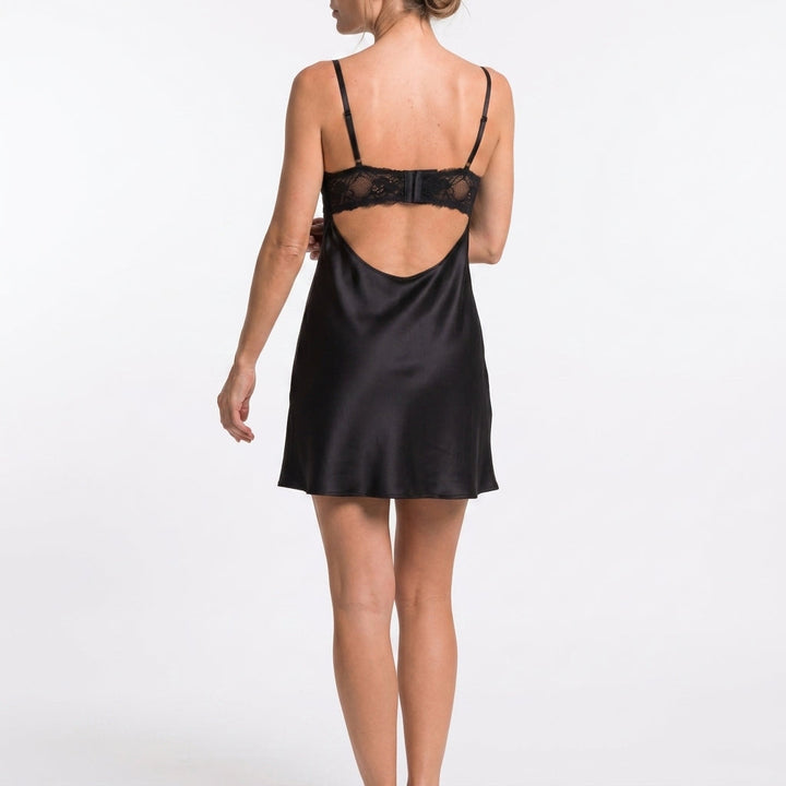 Odette Satin Slipklänning