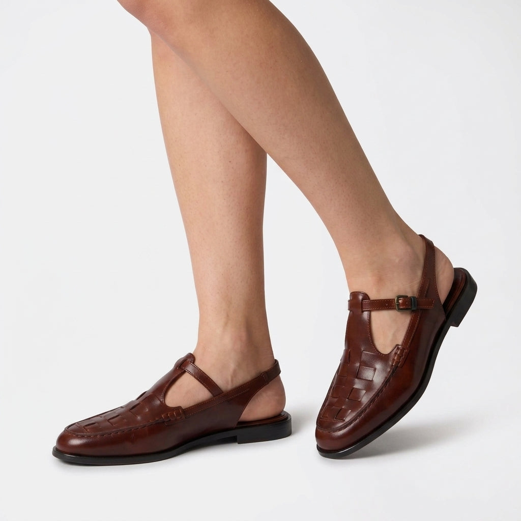 Montera Läder Sandaler