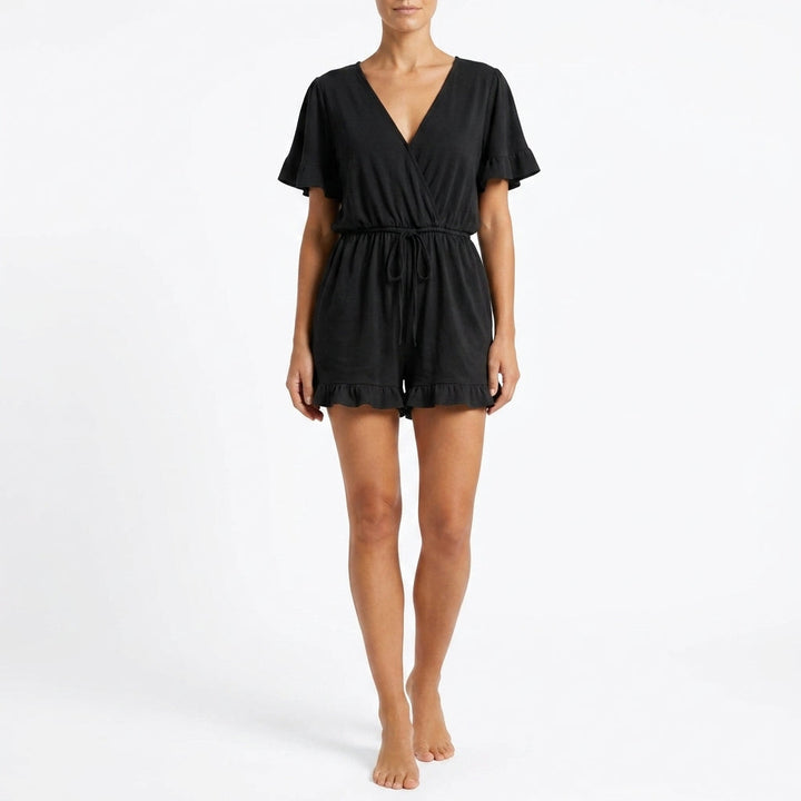 Paloma Tie Playsuit