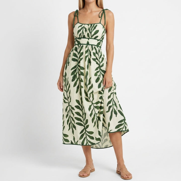 Odette Palm Klänning