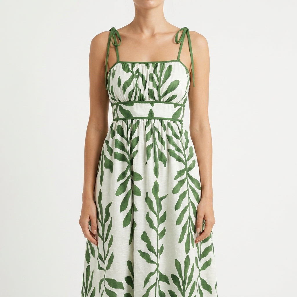 Odette Palm Klänning