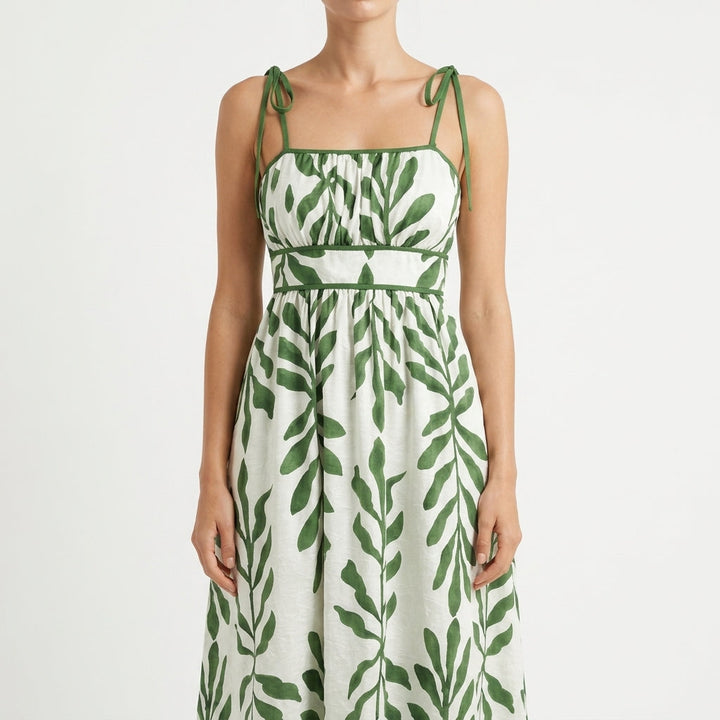 Odette Palm Klänning