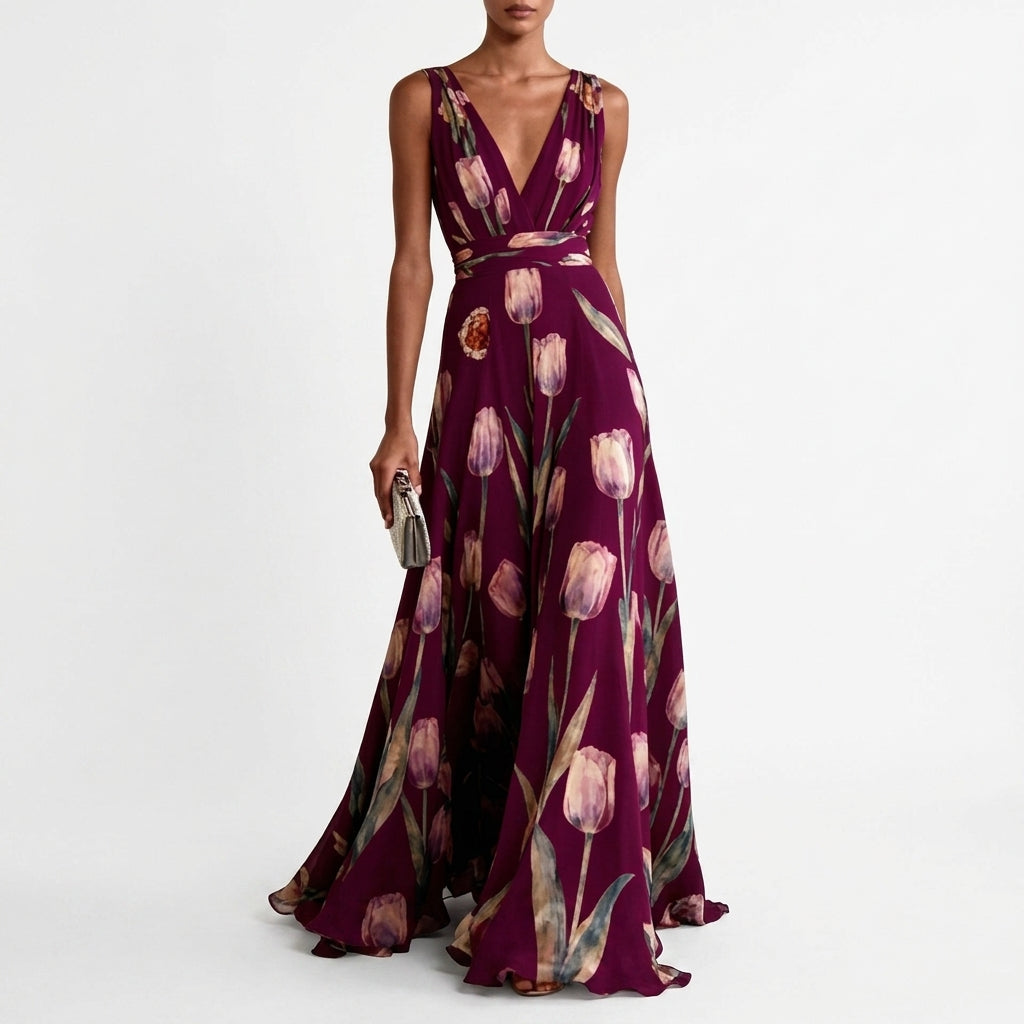 Emilia Tulip Maxi Klänning