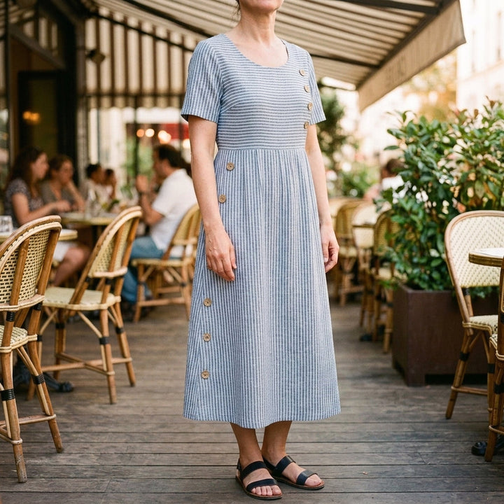 Valentina Randig Klänning