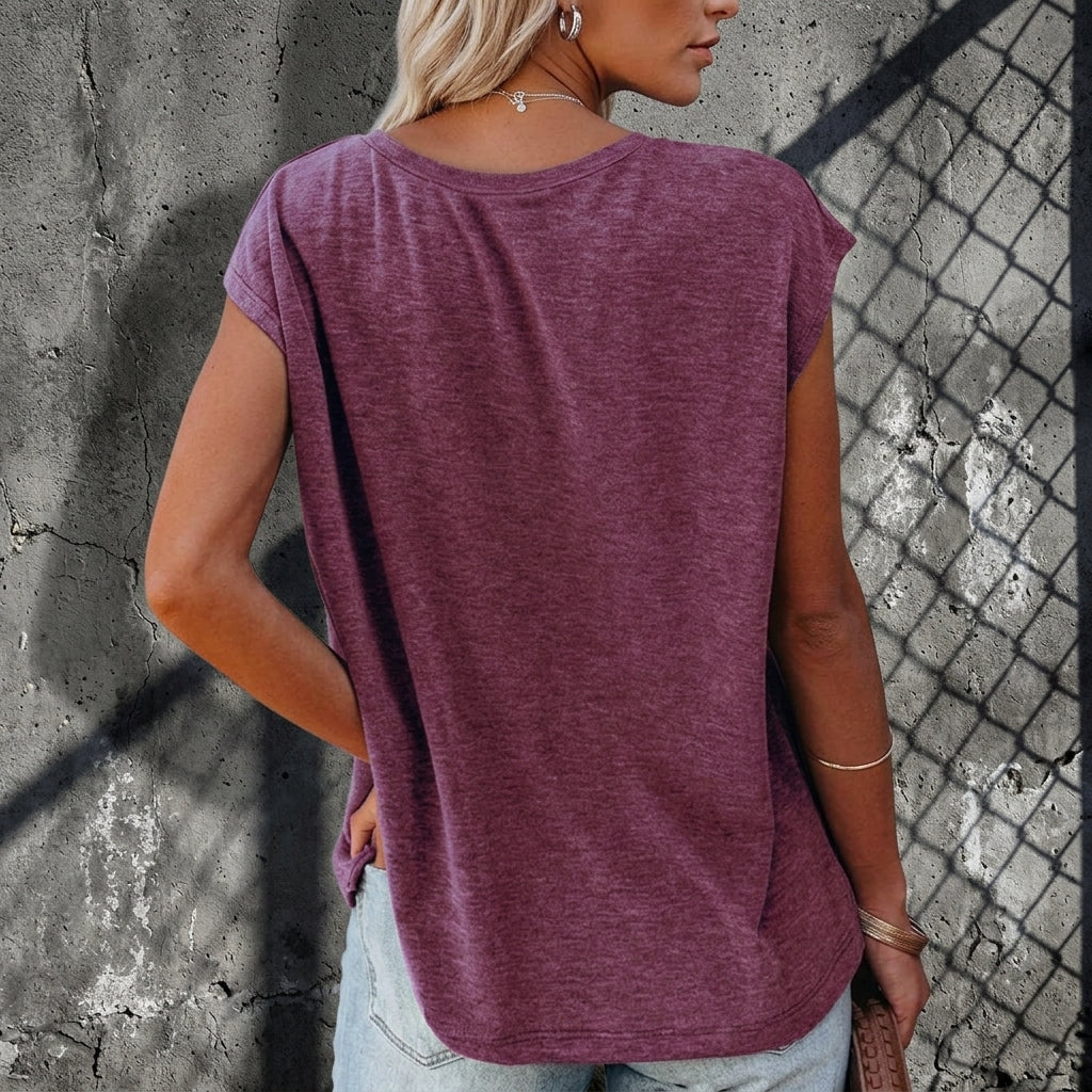 Cecilia Bomull T-shirt