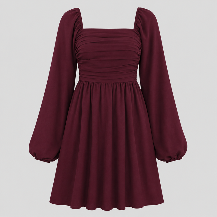 Bellamy Plisserad Mini Klänning