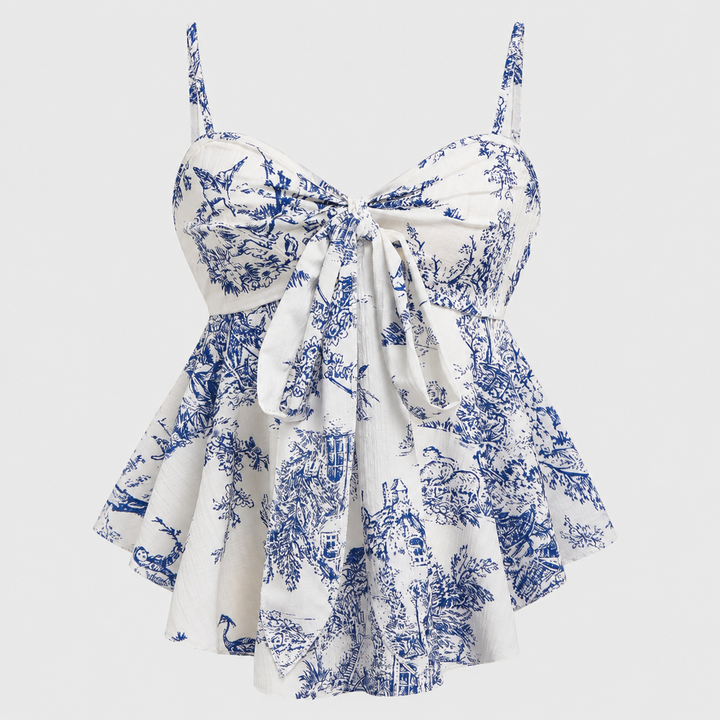 Seraphina Toile Peplum Cami