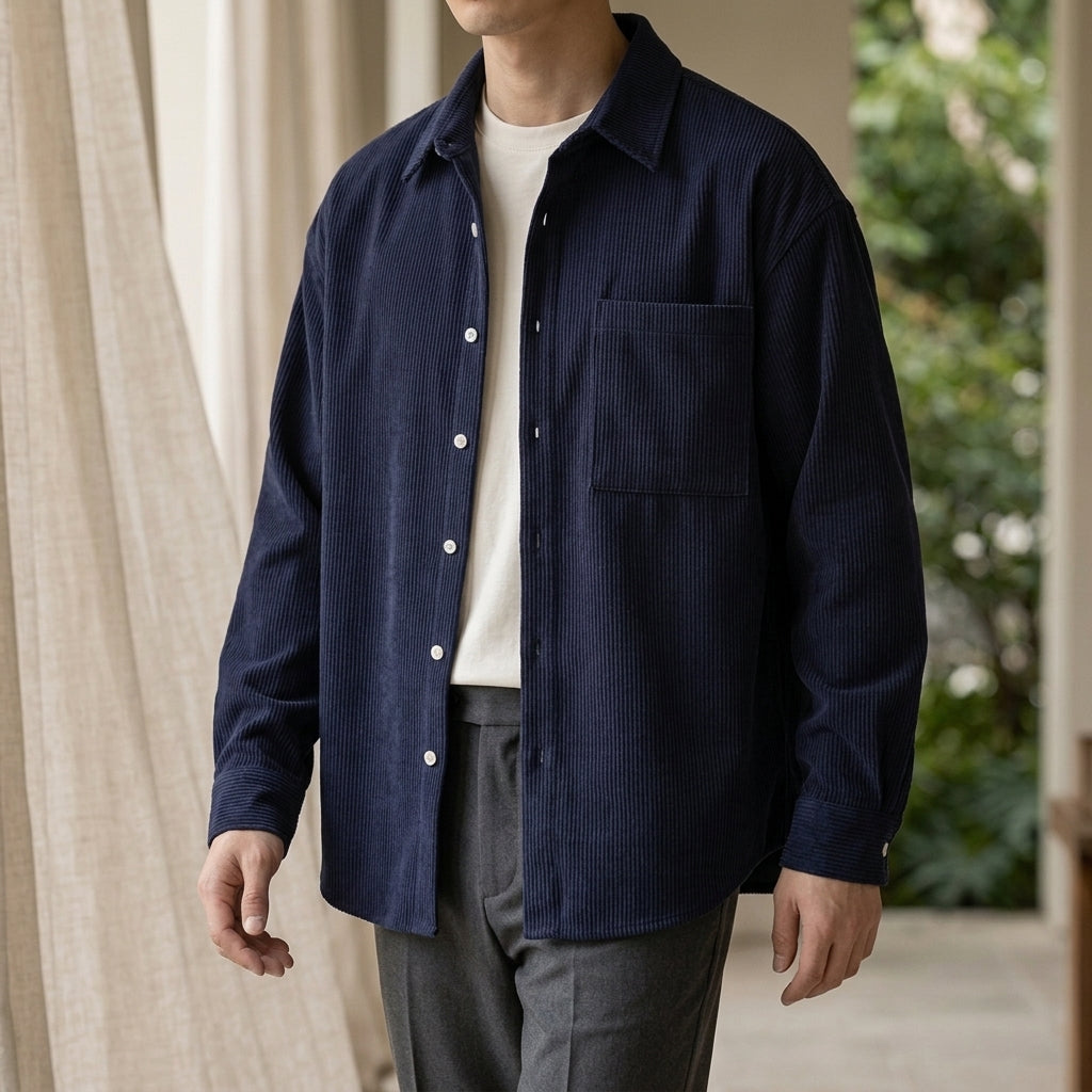 Knox Corduroy Skjorta