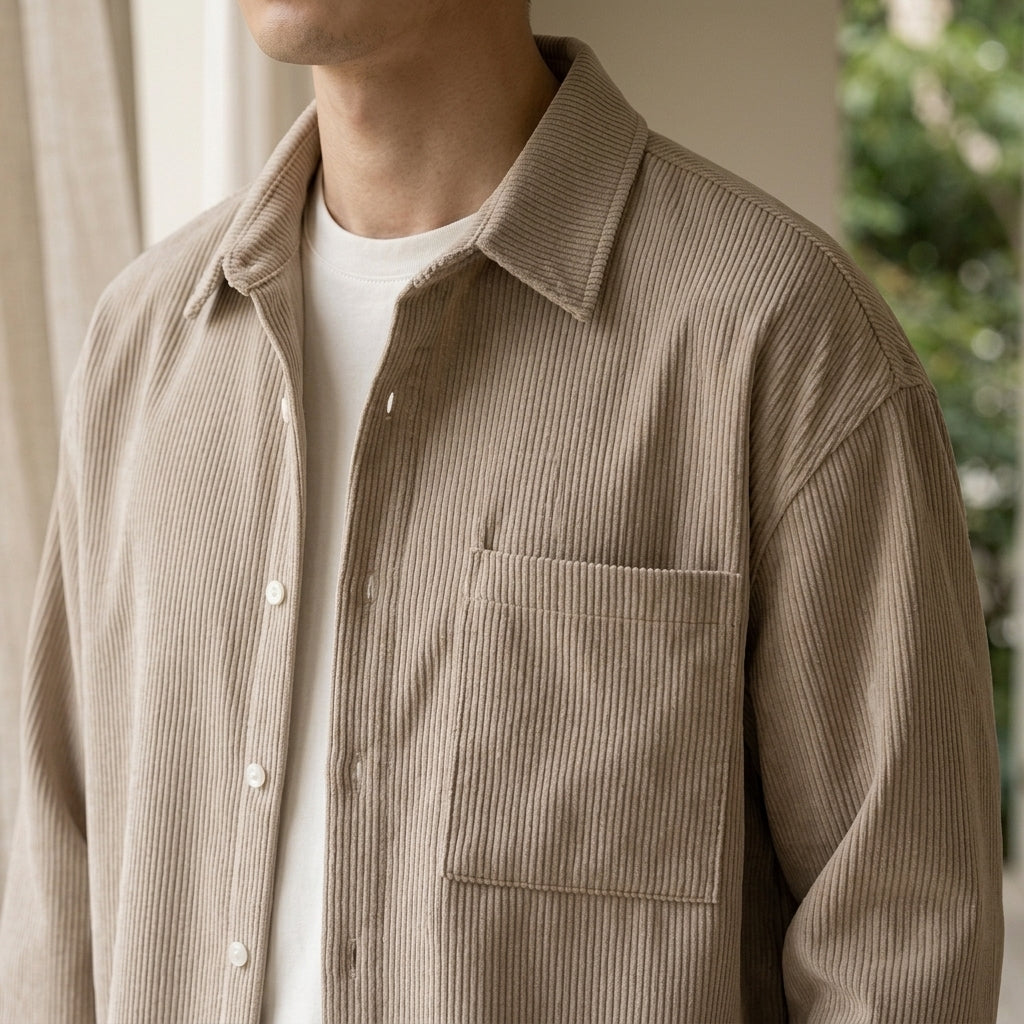 Knox Corduroy Skjorta
