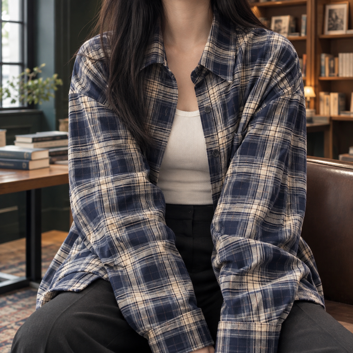 Honora-Sage Rutig Overshirt