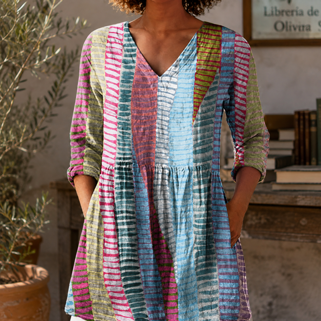 Tabitha-Claire V-ringad Tunika