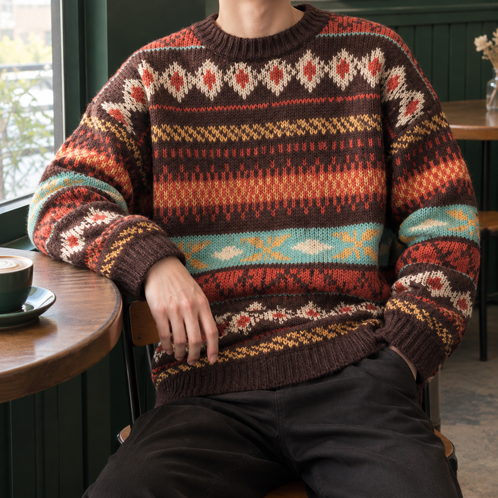 Fintan Fair Isle Tröja