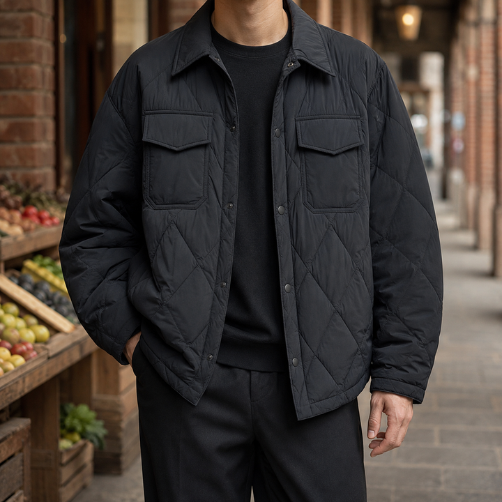 Odilon Vadderad Overshirt