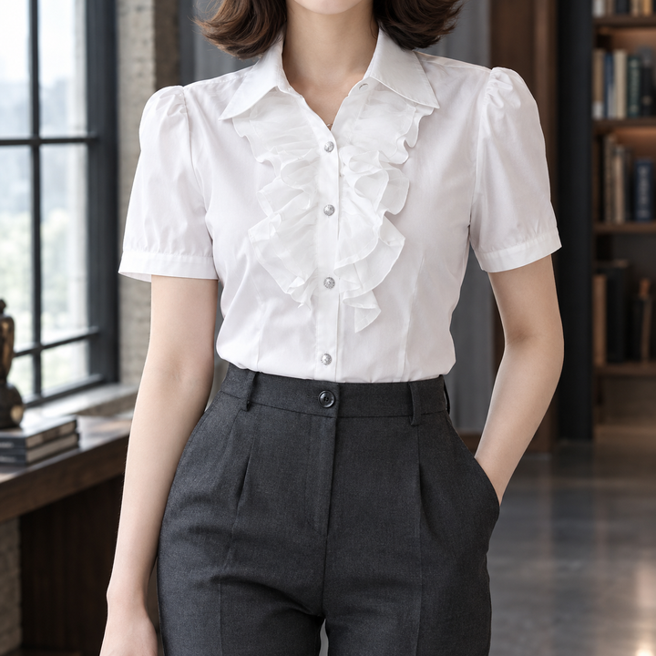 Heidi Ruffle Blus