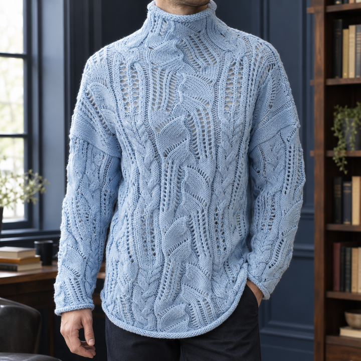 Wendell-James Öppen Arbets Sweater