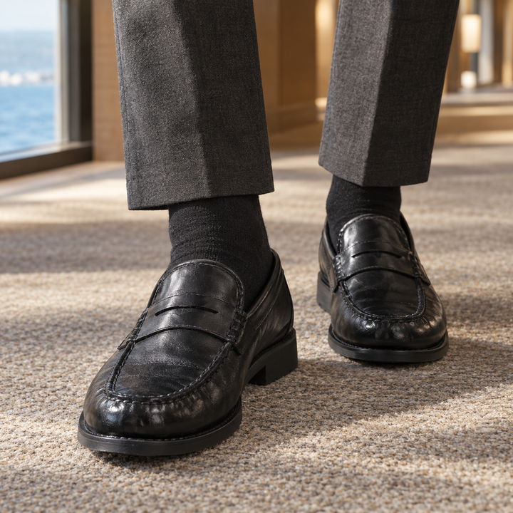 Vasari Läder Loafers