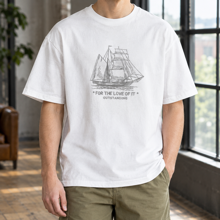 Kit Avslappnad T-Shirt