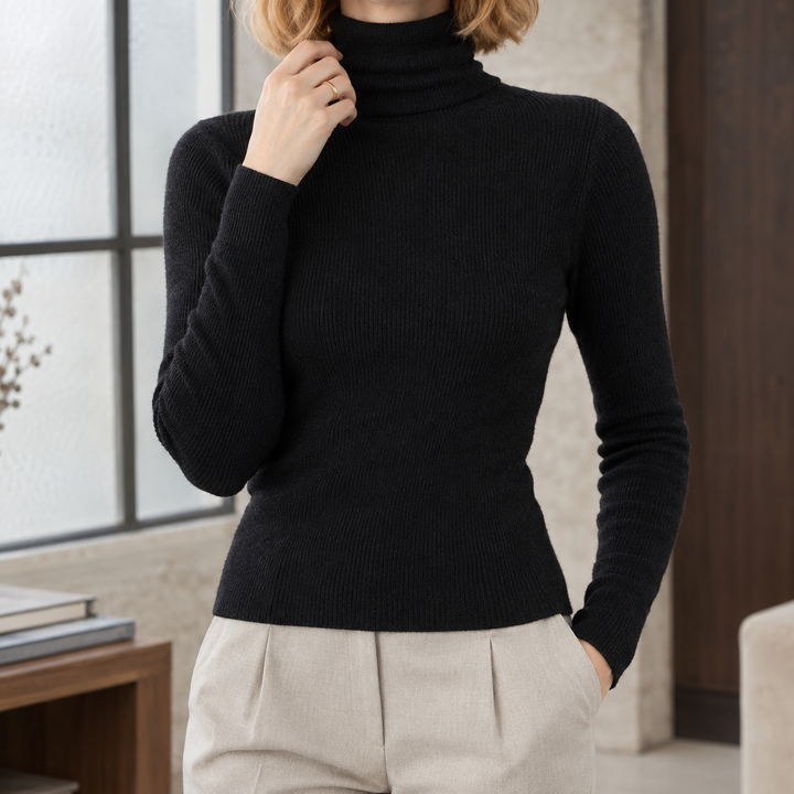 Liliane-Kate Ribbad Turtleneck Tröja