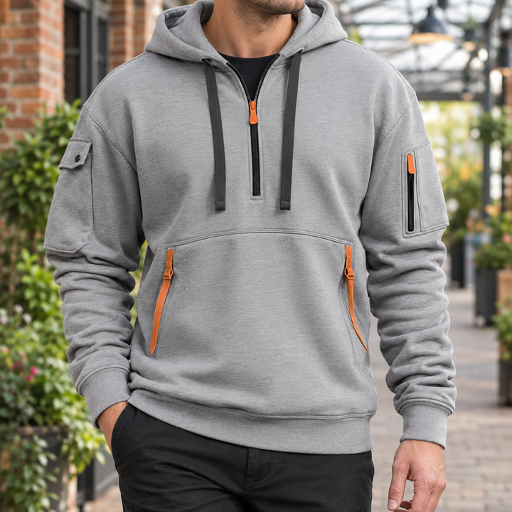 Griffin Half-Zip Hoodie