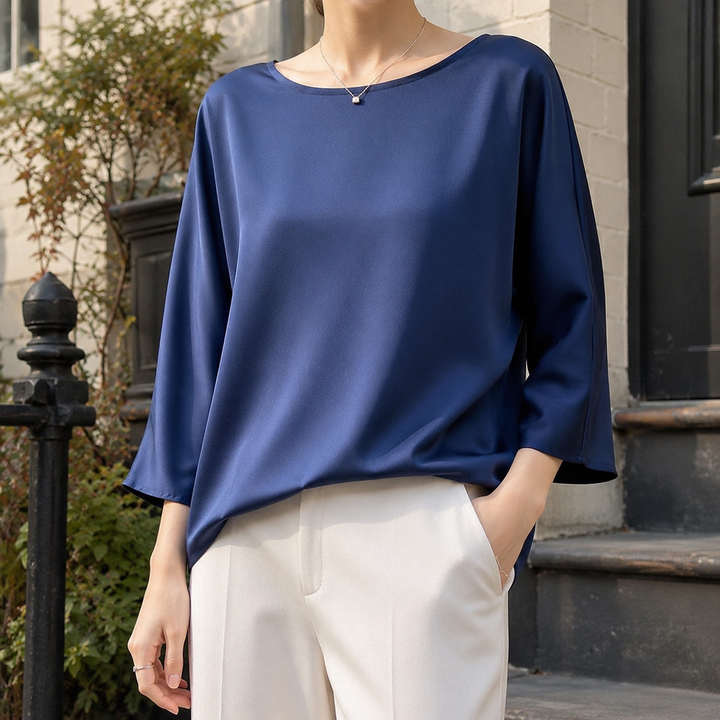 Adelia Avslappnad Silktop