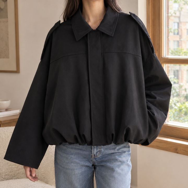 Amabel Cropped Bomberjacka