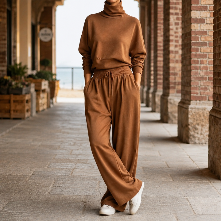 Estella-Faye Hög Hals Set