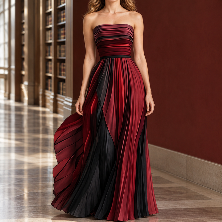 Madeline-Faye Off-Shoulder Klänning