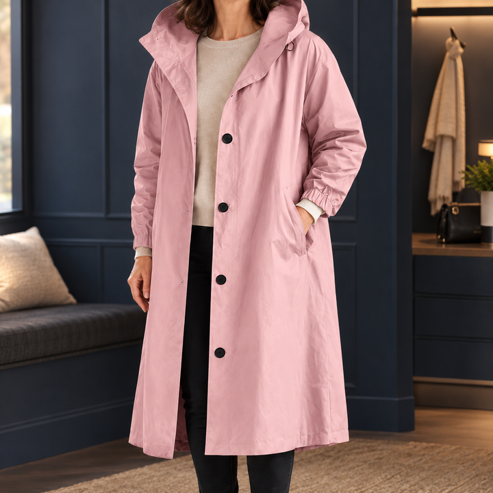 Nina-Marie Hooded Overcoat