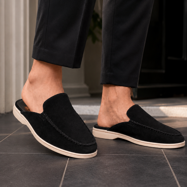 Ruggeri Suede Mule Loafers