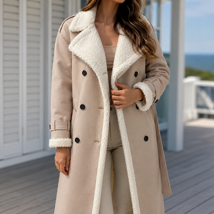 Soledad-Louise Kontrast Trim Kappa