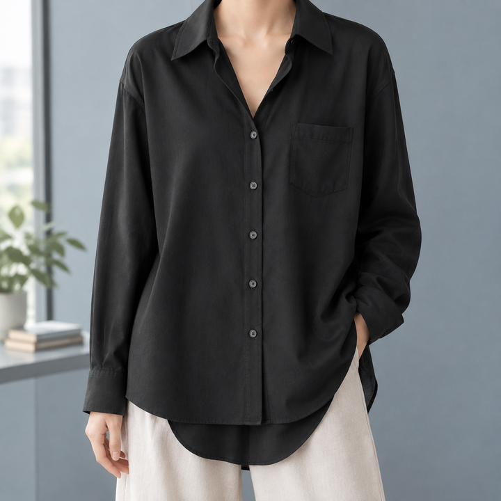 Ernestine Avslappnad Blus