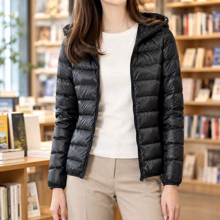 Thomasina Cashmere Puffer Jacket