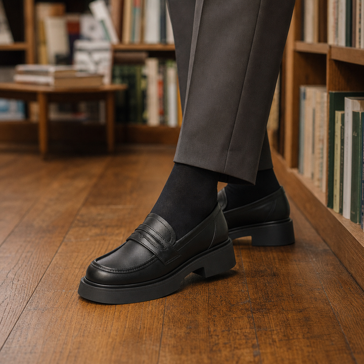 Mazzini Läder Loafers