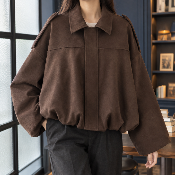 Natalie Suede Jacket