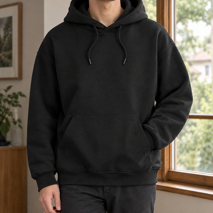 Damien Avslappnad Hoodie