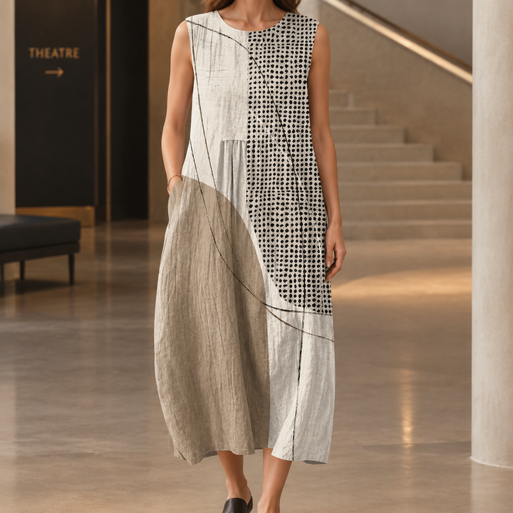 Sofia-Faye Cocoon Midi Klänning