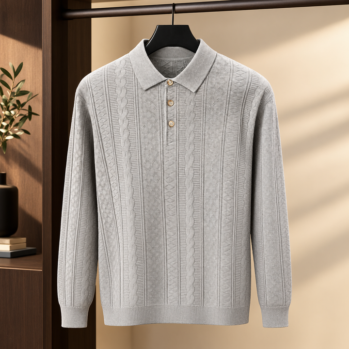 Gilles-Wade Texturerad Polo