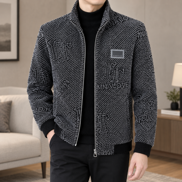 Freddie Grafisk Zip Jacka