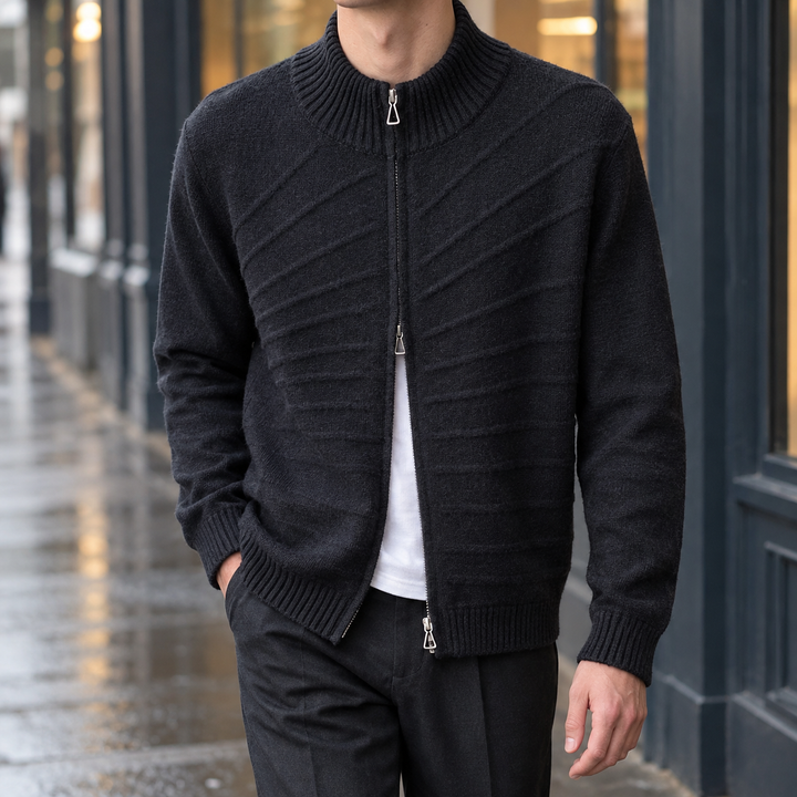 George Texturerad Cardigan