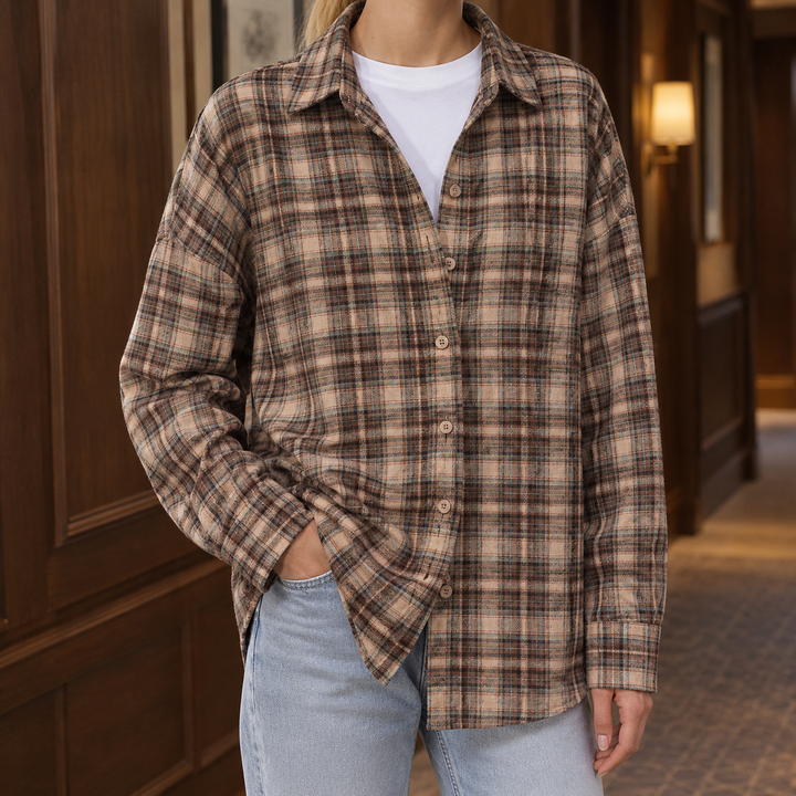 Arwen Avslappnad Overshirt